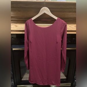 Maroon Dress